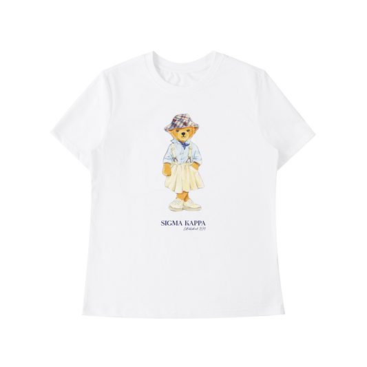 Sigma Kappa Bear T Shirt