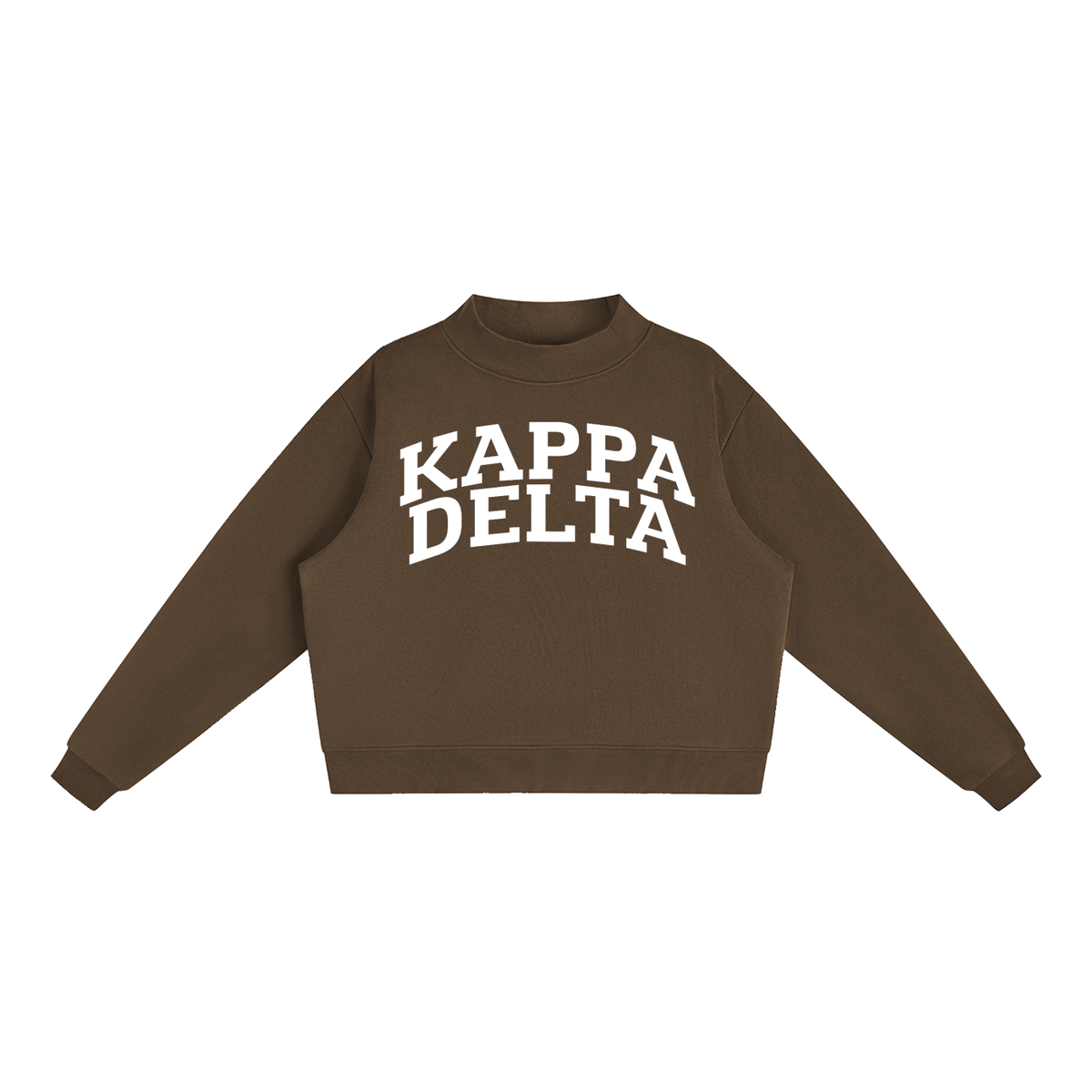 Kappa Delta Mock Neck Sweatshirt
