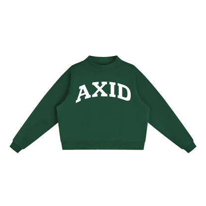 Alpha Xi Delta Mock Neck Sweatshirt