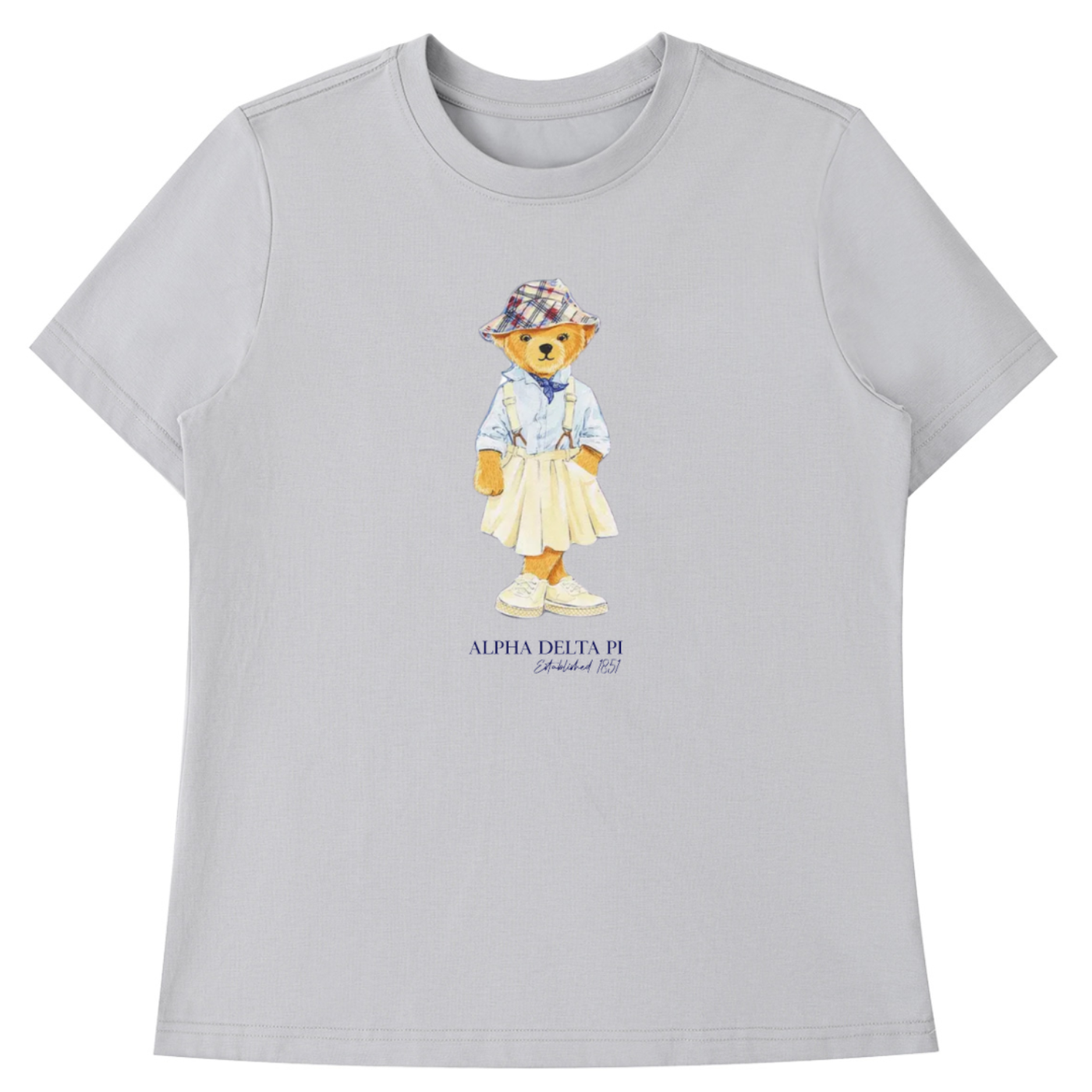 Alpha Delta Pi Bear T Shirt