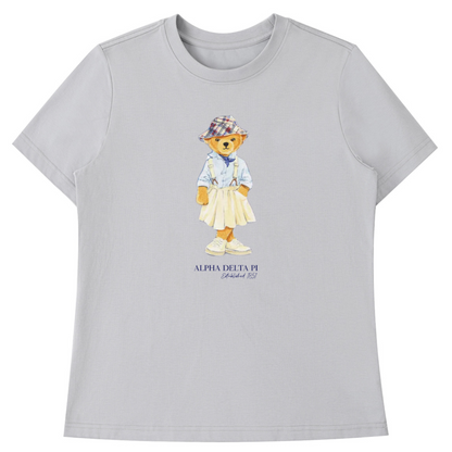 Alpha Delta Pi Bear T Shirt