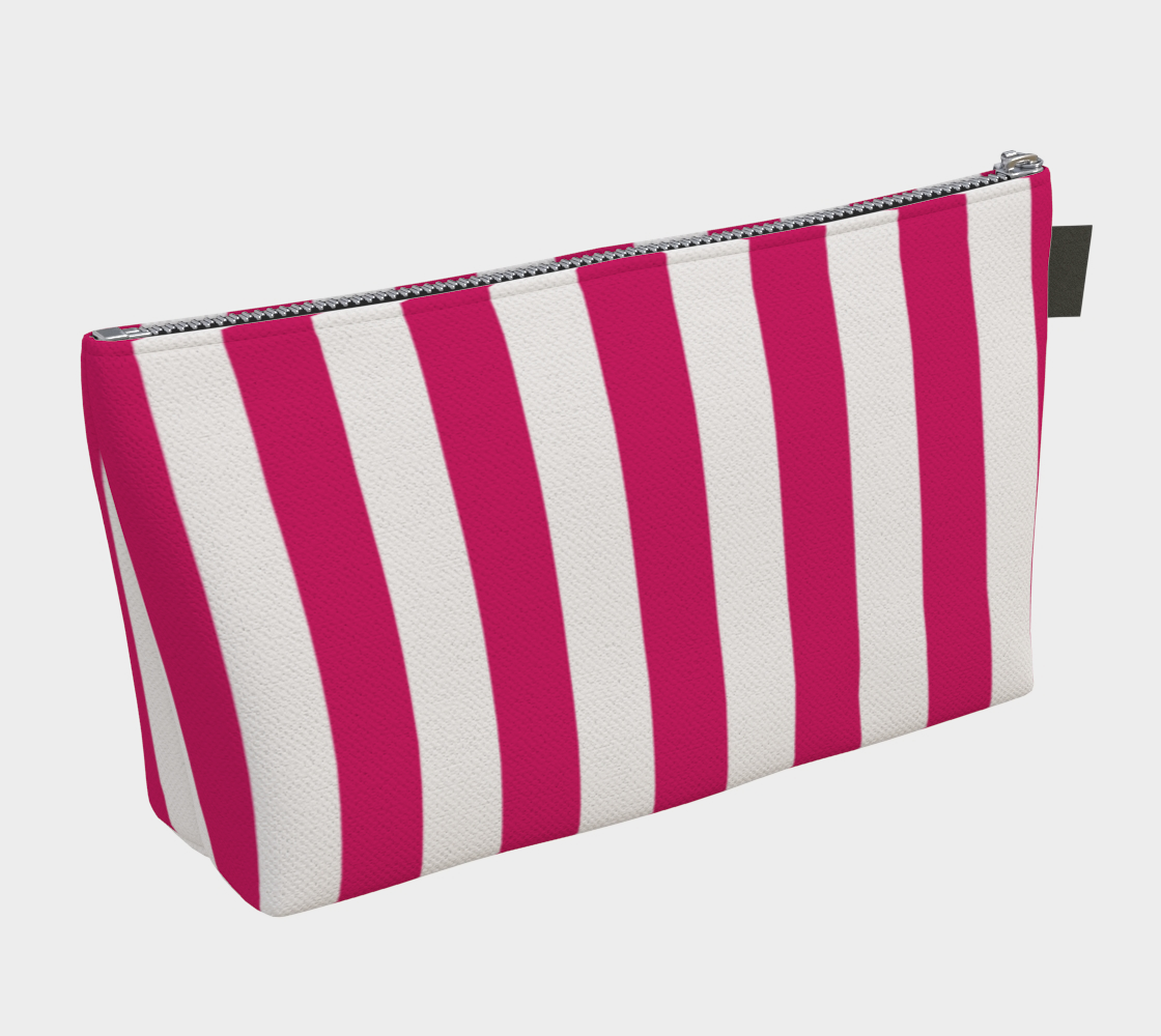 Phi Mu Monogram Personalized Makeup Bag