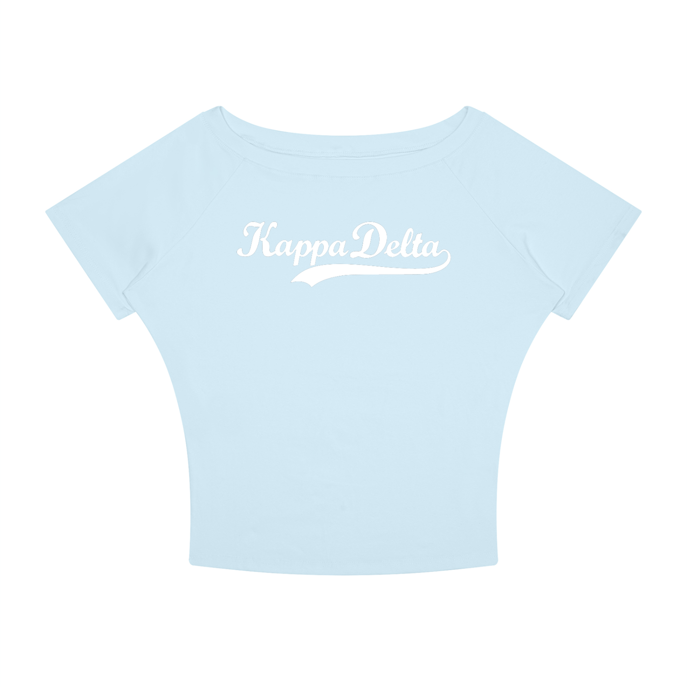 Kappa Delta Off the Shoulder Tee