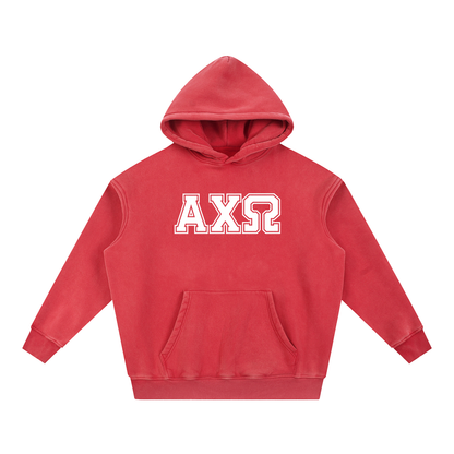 Alpha Chi Omega Letters Hoodie