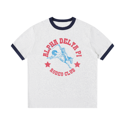Alpha Delta Pi Rodeo Club Ringer Tee