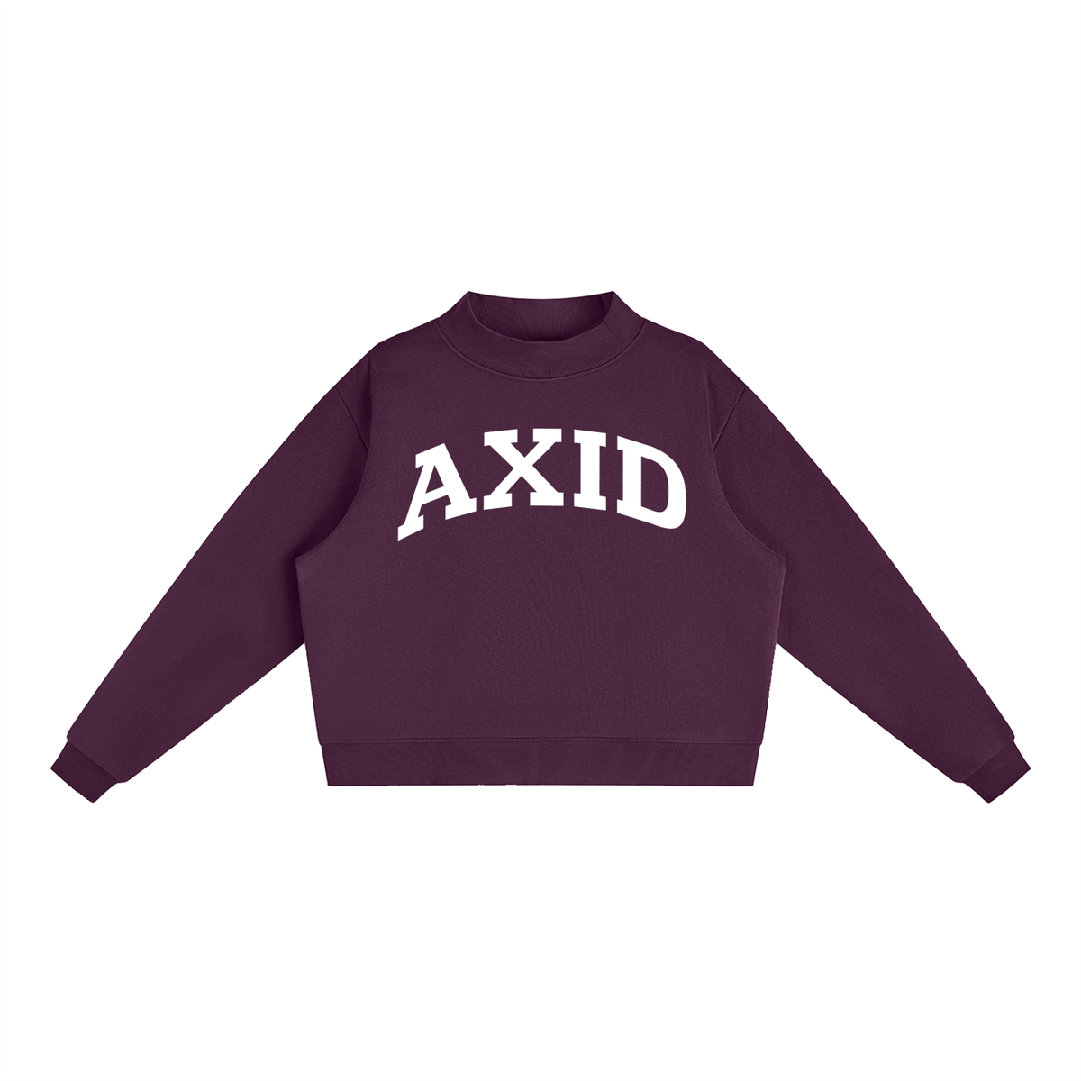Alpha Xi Delta Mock Neck Sweatshirt