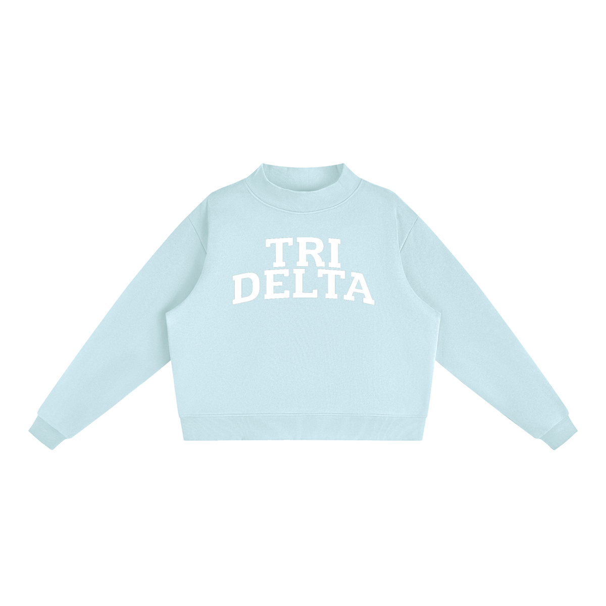 Tri Delta Mock Neck