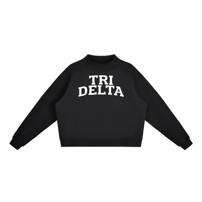 Tri Delta Mock Neck Sweatshirt - Ivy Society