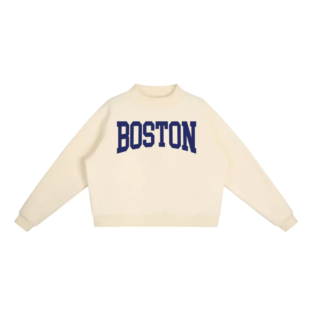 Custom Mock Neck Sweatshirt - Ivy Society