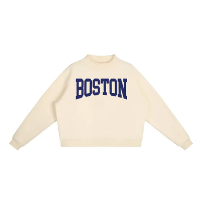 Custom Mock Neck Sweatshirt - Ivy Society