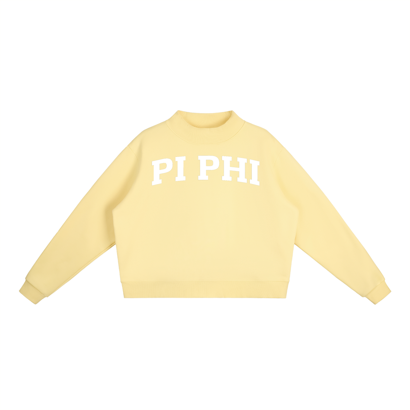 Pi Beta Phi Mock Neck Sweatshirt - Ivy Society