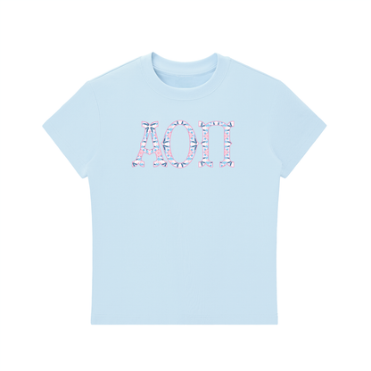 Alpha Omicron Pi Pretty Tee - Ivy Society