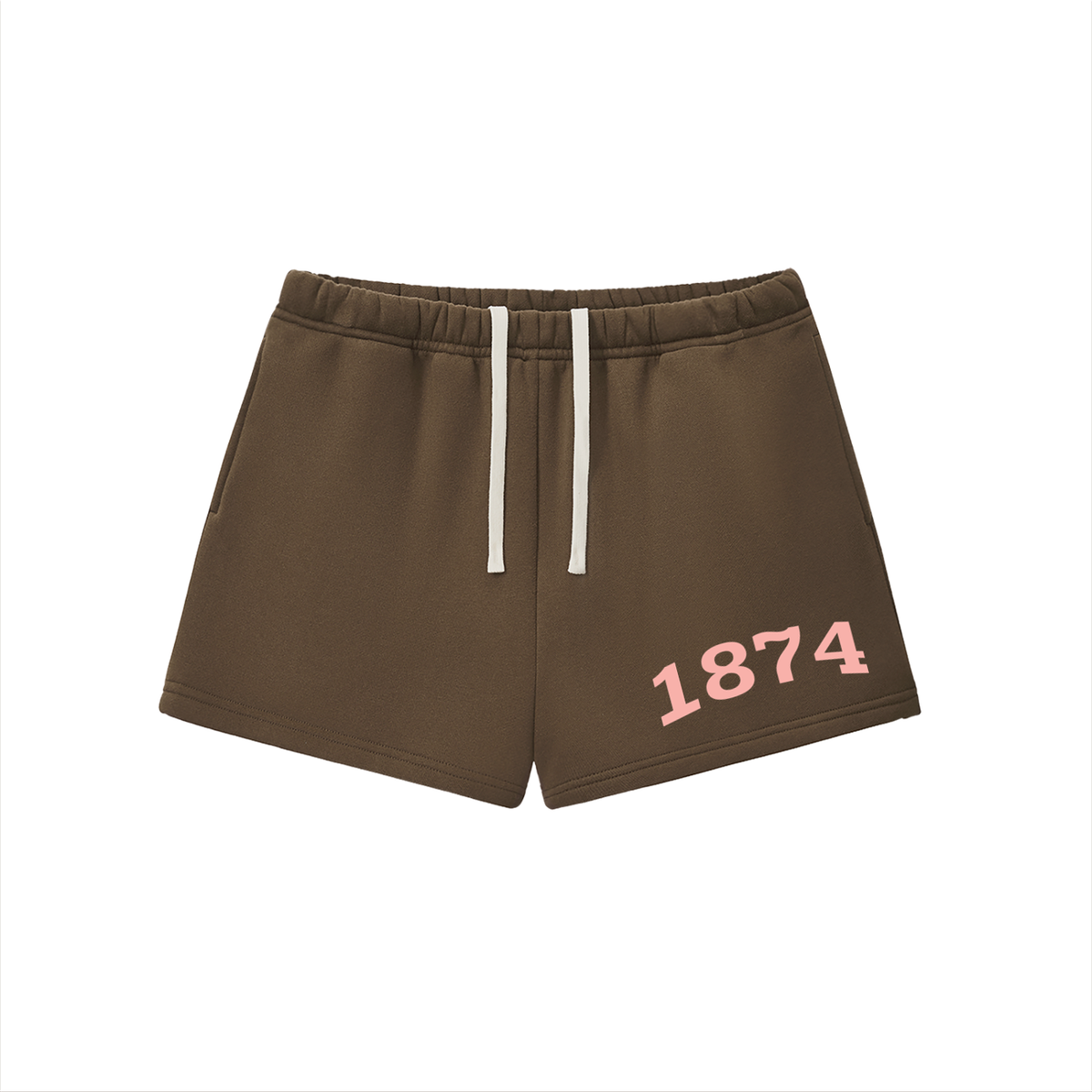 Gamma Phi Beta Blush Fleece Drawstring Shorts