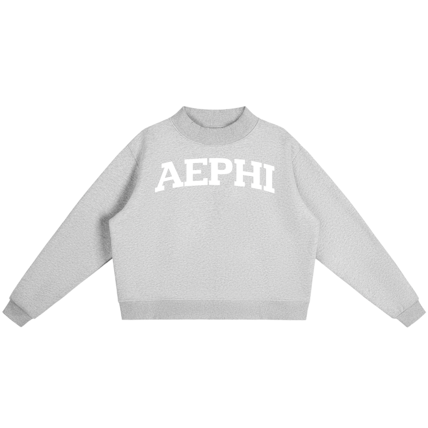 Alpha Epsilon Phi Mock Neck Sweatshirt