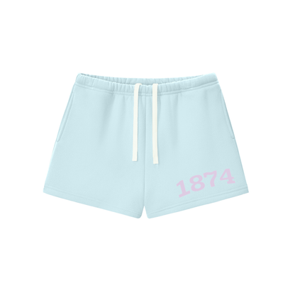 Sigma Kappa Purple Fleece Drawstring Shorts