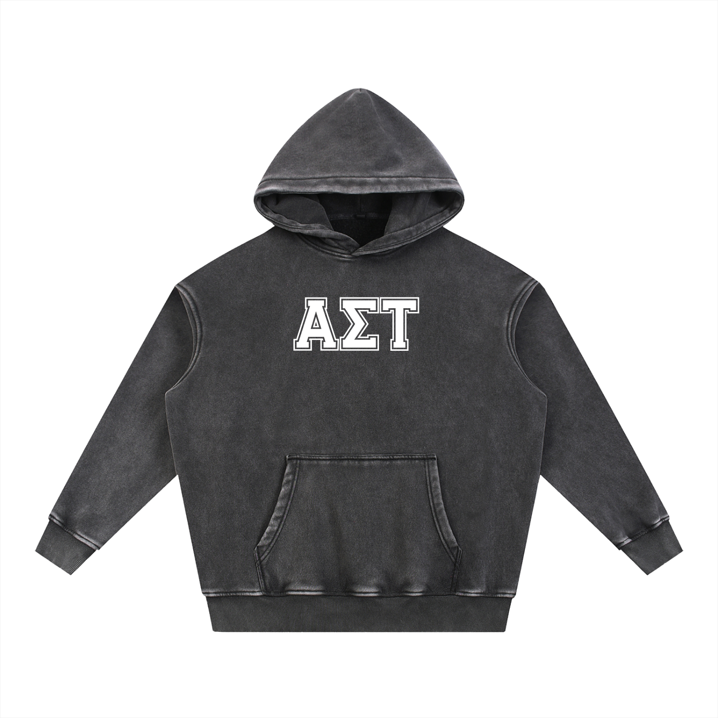Alpha Sigma Tau Letters Hoodie - Ivy Society