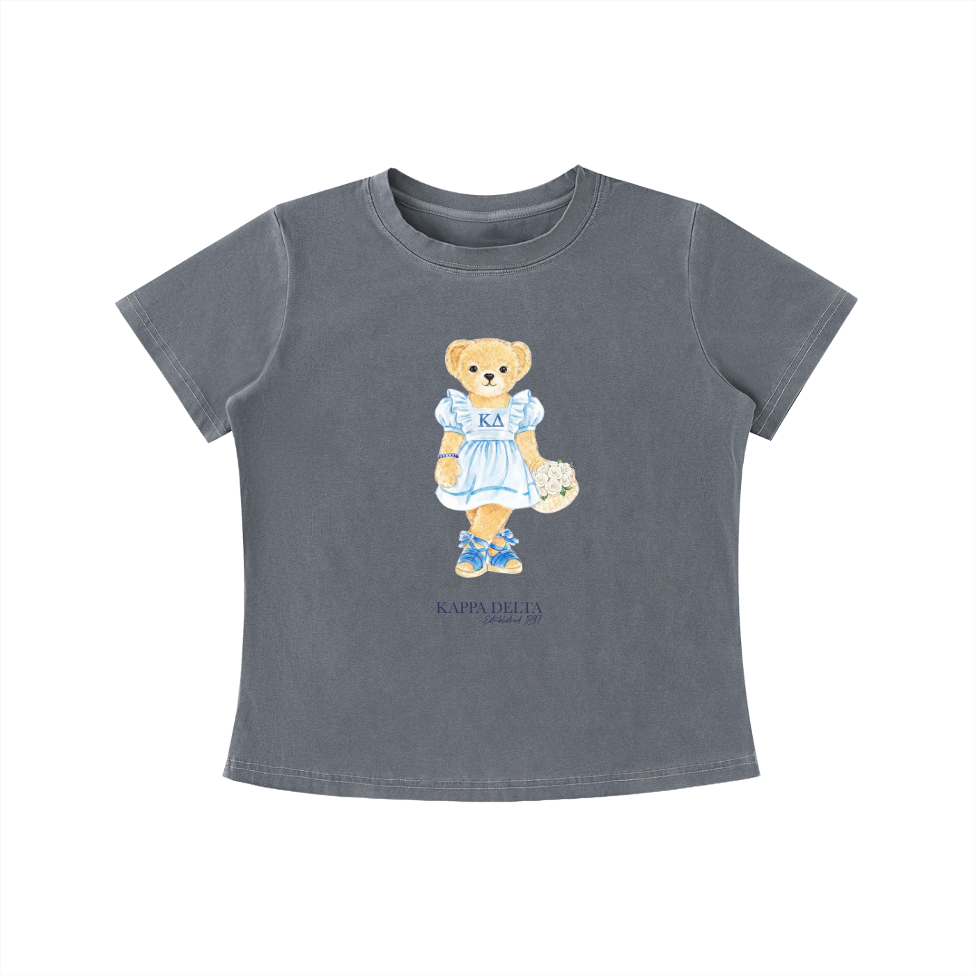 Kappa Delta Flower Bear T Shirt
