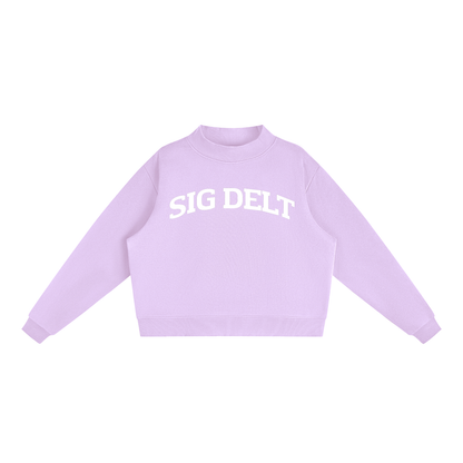Sig Delt Mock Neck