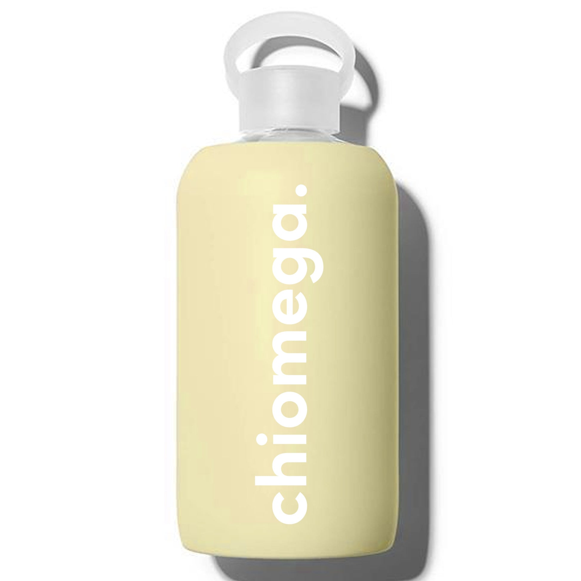 Chi Omega Glass Water Bottle - Ivy Society
