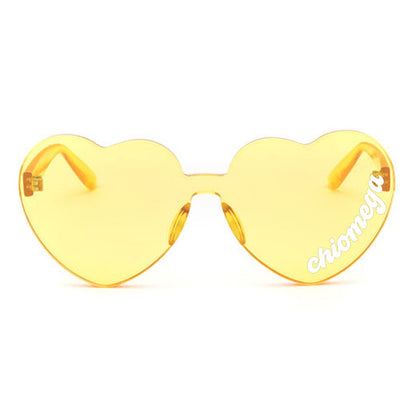 Chi Omega Heart Sunglasses