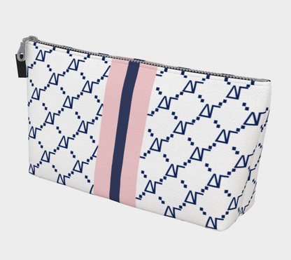 Delta Gamma Print Makeup Bag