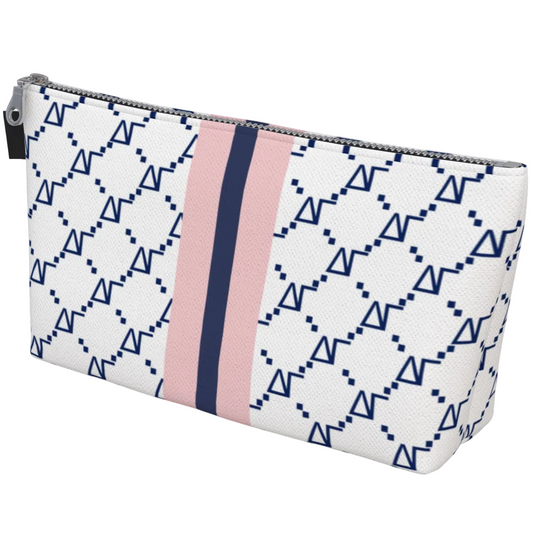 Delta Gamma Print Makeup Bag