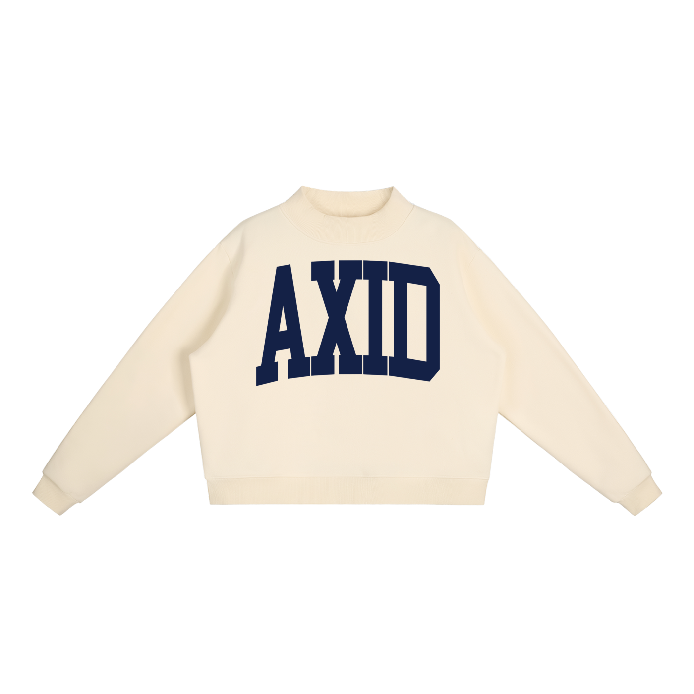 Alpha Xi Delta Big Mock Neck Sweatshirt - Ivy Society