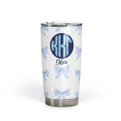 Kappa Kappa Gamma Personalized Bow Tumbler