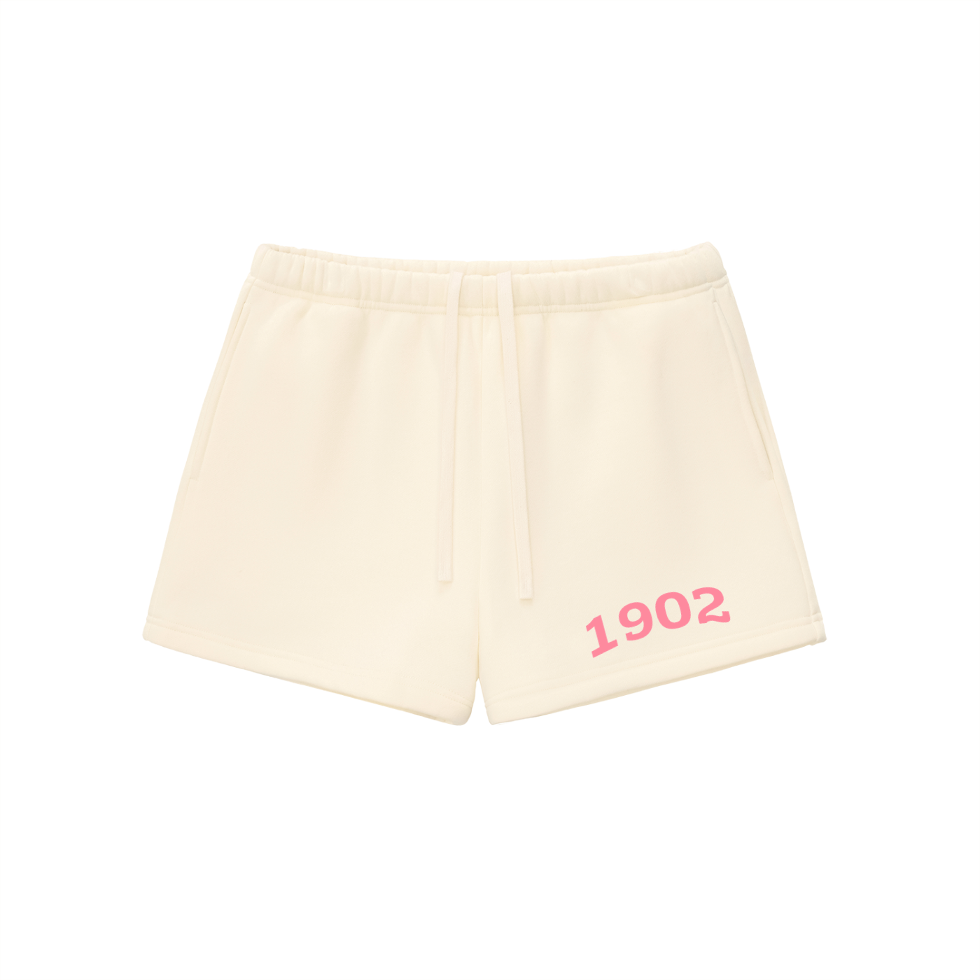 Pink Delta Zeta Fleece Drawstring Shorts - Ivy Society