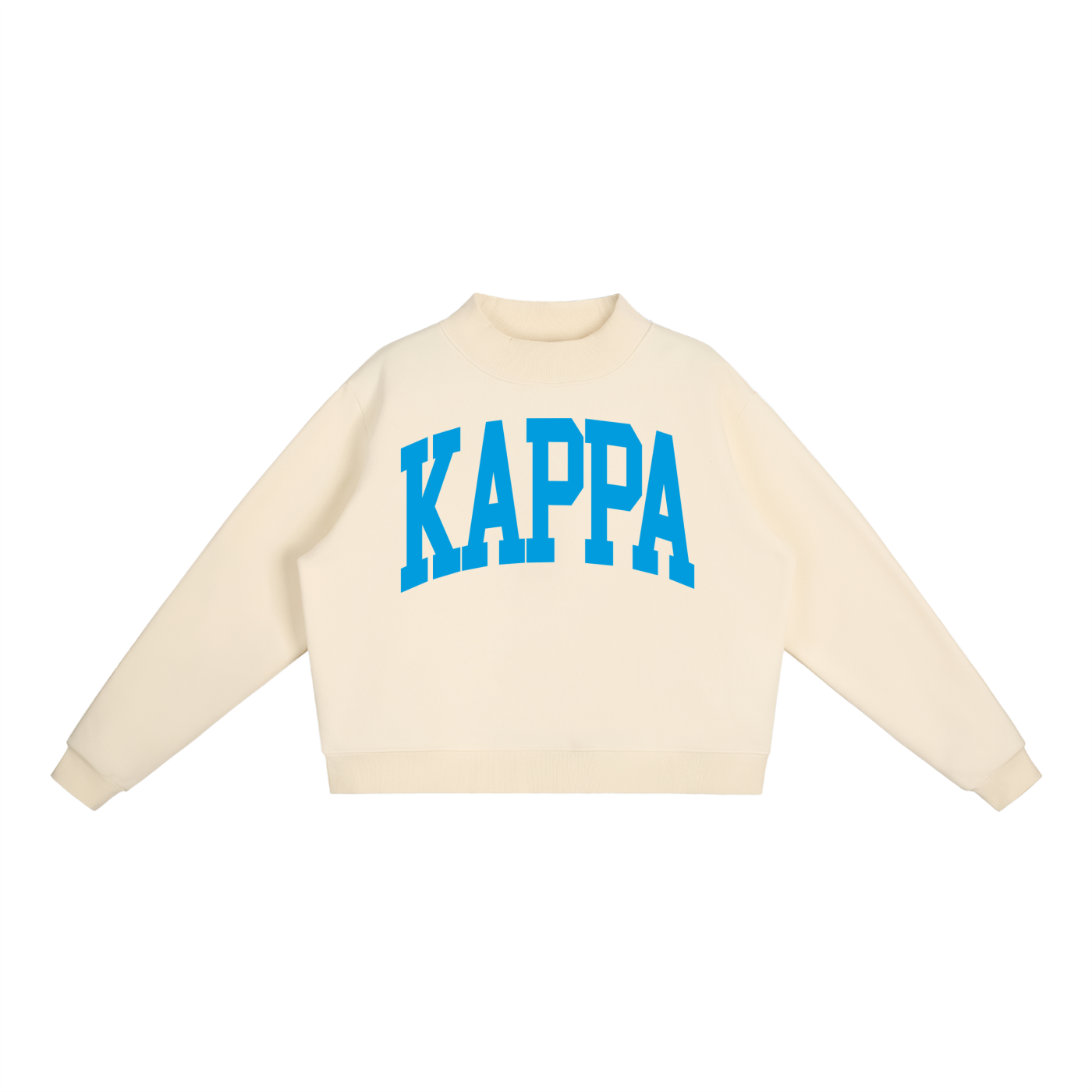 Kappa Kappa Gamma Big Mock Neck Sweatshirt - Ivy Society