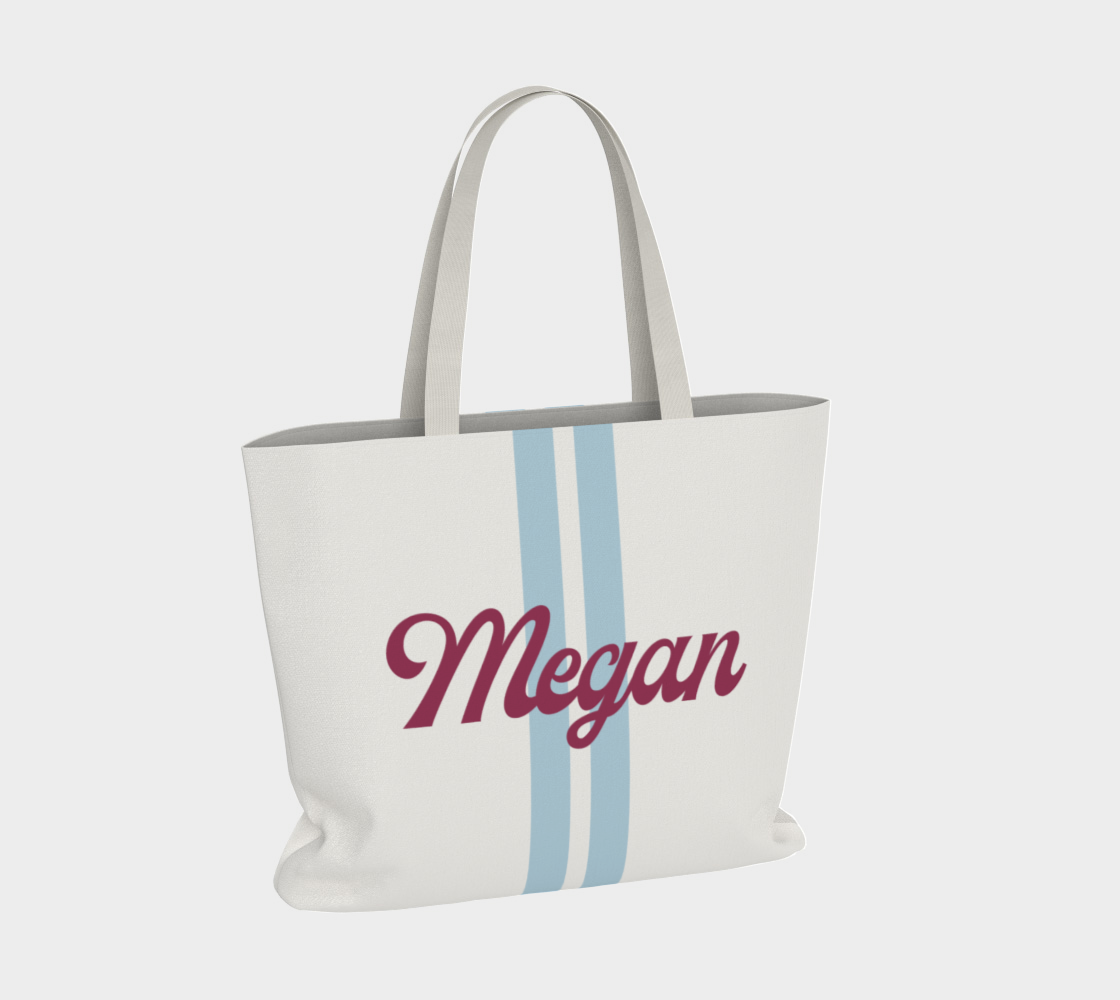 Pi Beta Phi Personalized Stripe Tote
