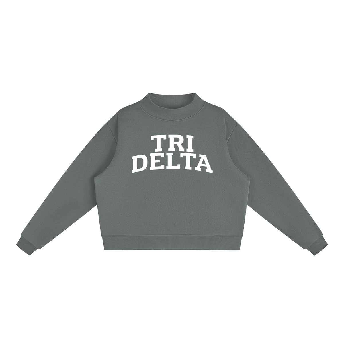 Tri Delta Mock Neck