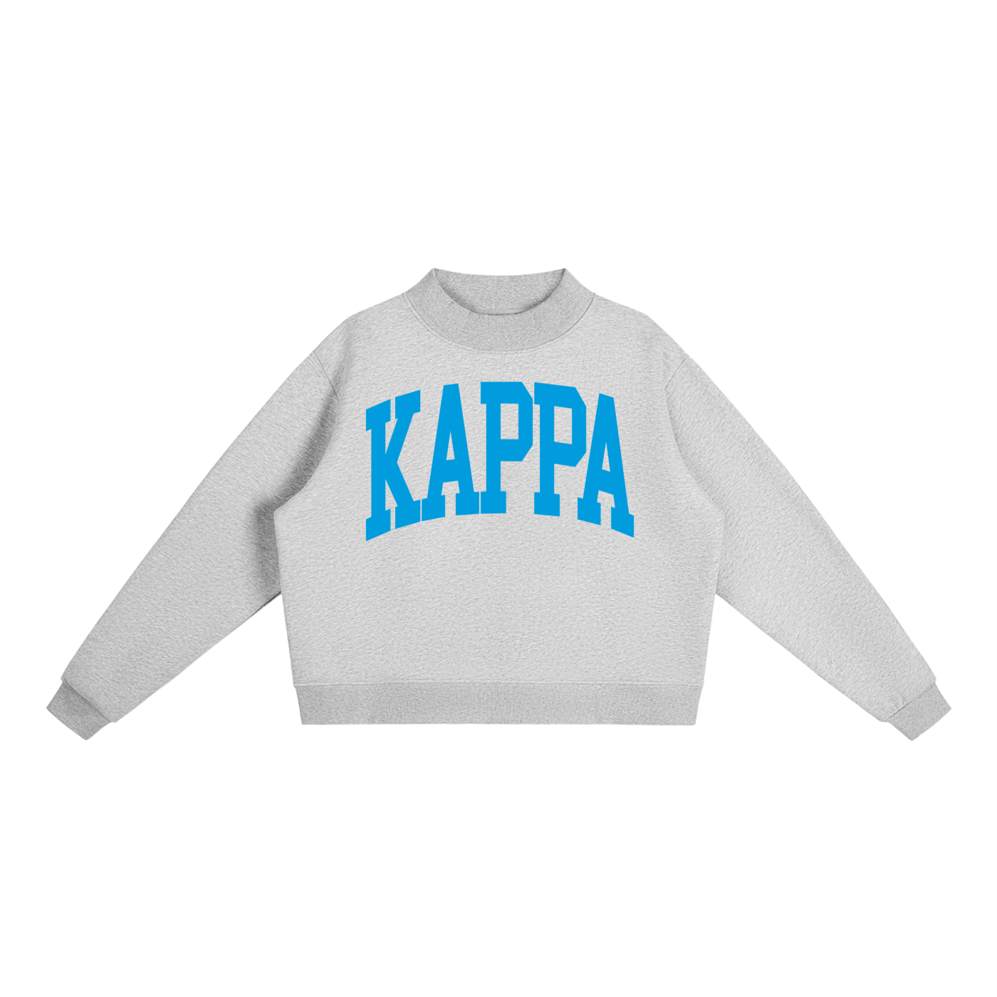 Kappa Kappa Gamma Big Mock Neck Sweatshirt - Ivy Society