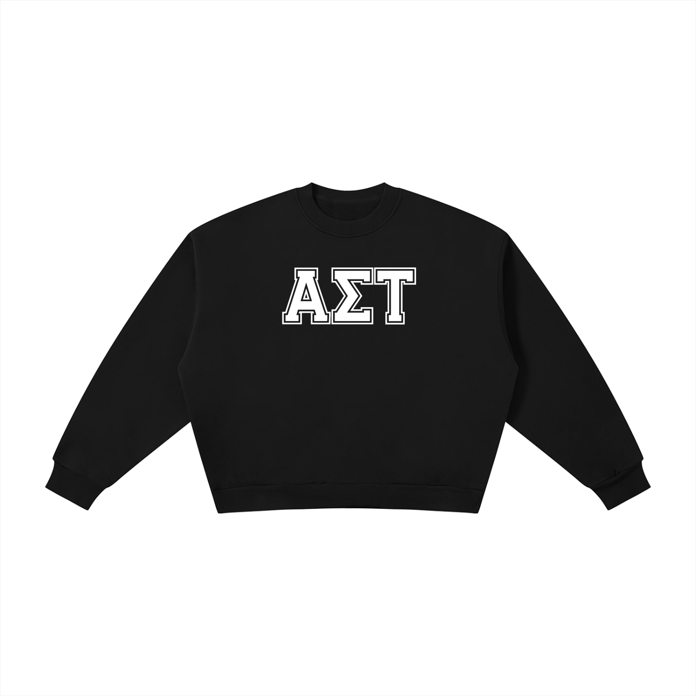Alpha Sigma Tau Letters Sweatshirt