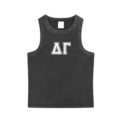 Snow Washed Tank Top - Ivy Society