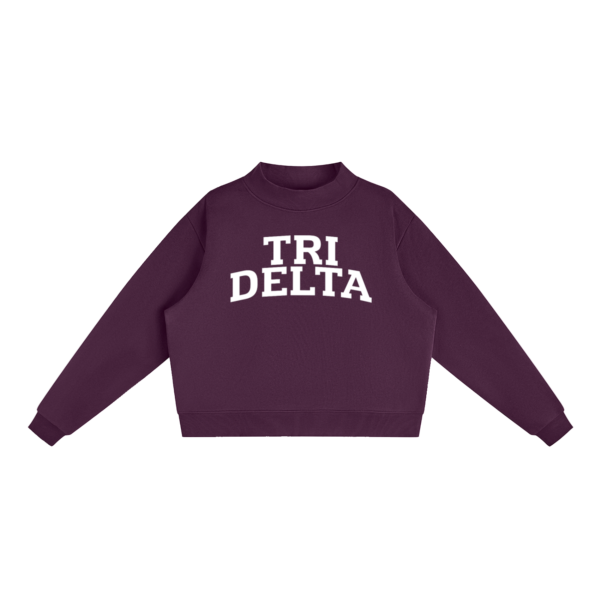 Tri Delta Mock Neck