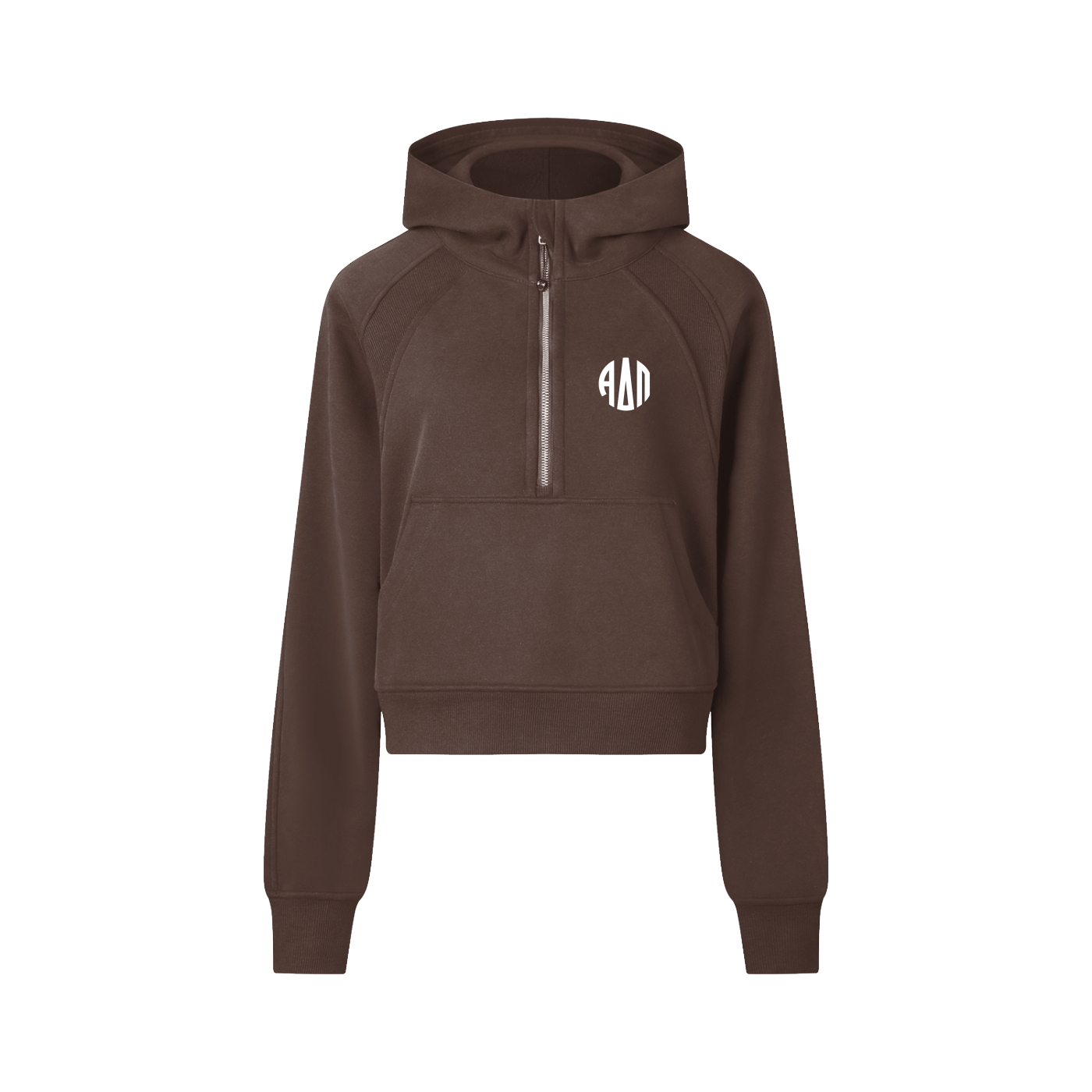 Alpha Delta Pi Half Zip Hoodie - Ivy Society