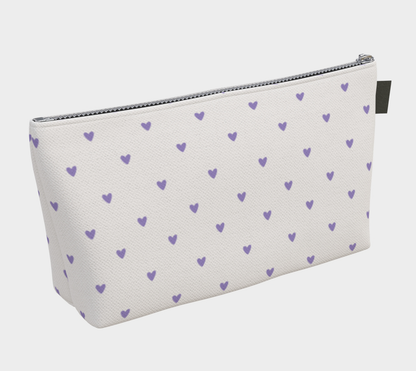 Sigma Kappa Heart Makeup Bag