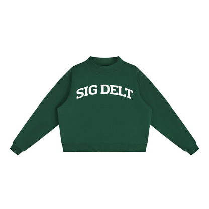 Sig Delt Mock Neck