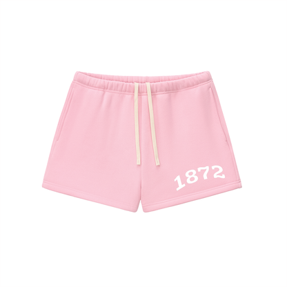 Alpha Phi Fleece Drawstring Shorts