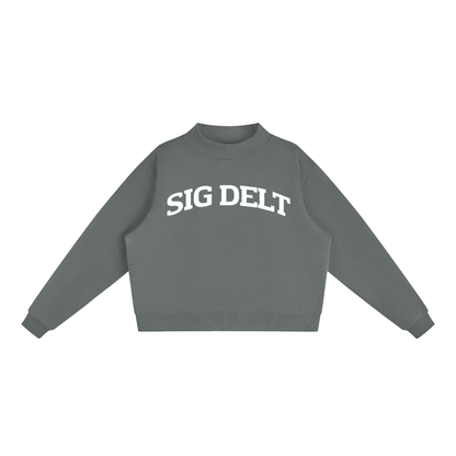 Sig Delt Mock Neck