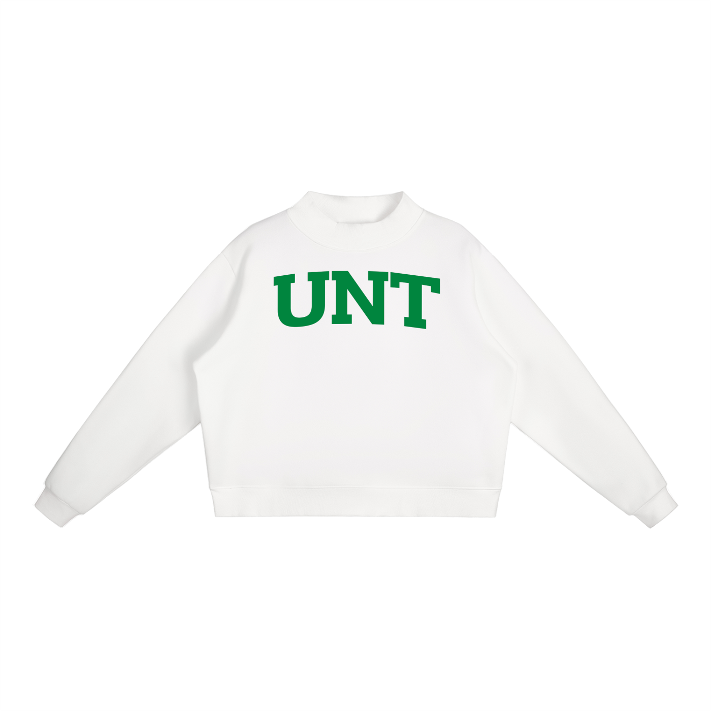 University of North Texas Mock Neck Sweatshirt