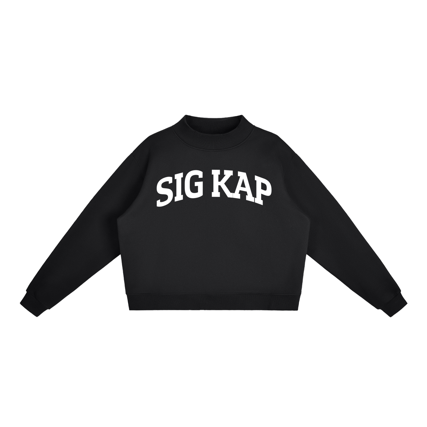 Sigma Kappa Mock Neck Sweatshirt