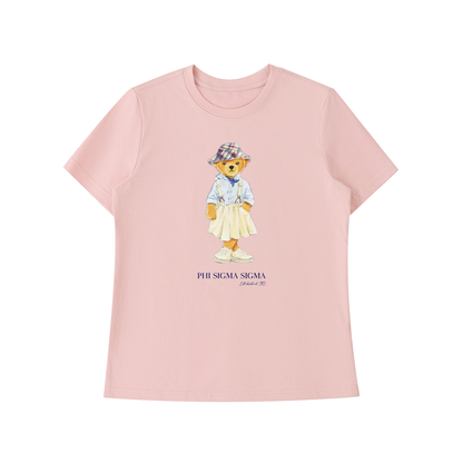 Phi Sigma Sigma Bear T Shirt