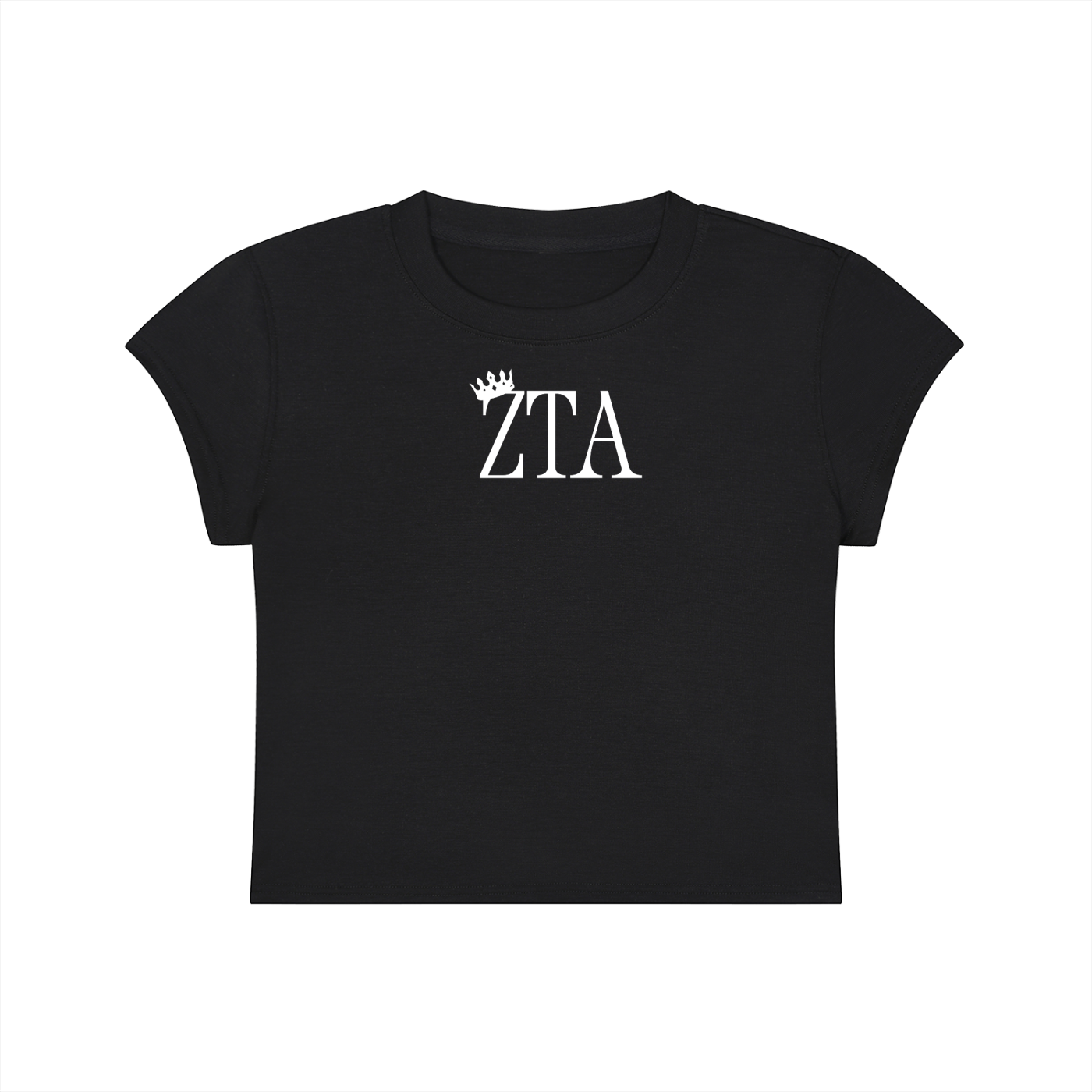 Zeta Tau Alpha Crown Baby Tee