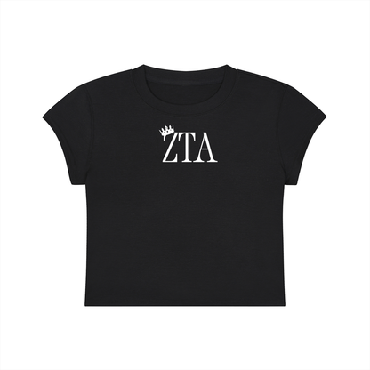 Zeta Tau Alpha Crown Baby Tee