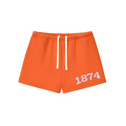 Sigma Kappa Purple Fleece Drawstring Shorts
