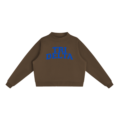 Tri Delta Mock Neck