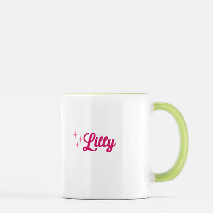 Phi Mu Bouquet Personalized Mug