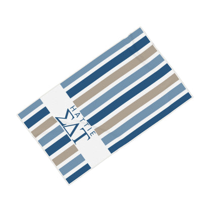 Sigma Delta Tau Personalized Stripe Beach Towel - Ivy Society